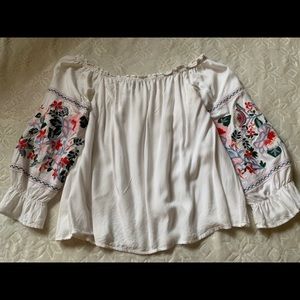 Off the shoulder top